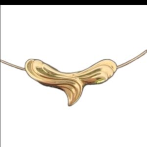 14k Yellow Gold Necklace Pendant Slide Michael Anthony Estate Jewelry 4.9gm